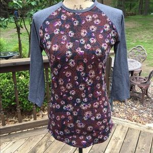 LuLaRoe Randy Baseball Tee